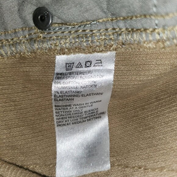 Black Brown 1826 Pants Mens 32×32 Corduroy Straight Leg Jambe Droite Brown - Picture 8 of 16